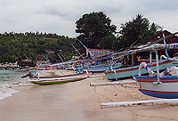 Strand bei Padang Bai