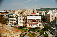 Blick über Thessaloniki