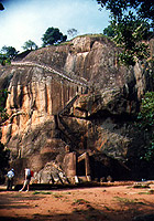 Sigiriya Felsen