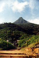 Der Adam's Peak, Rückweg, von hier aus läuft man noch 45 bis 30 Minuten zum Startpunkt